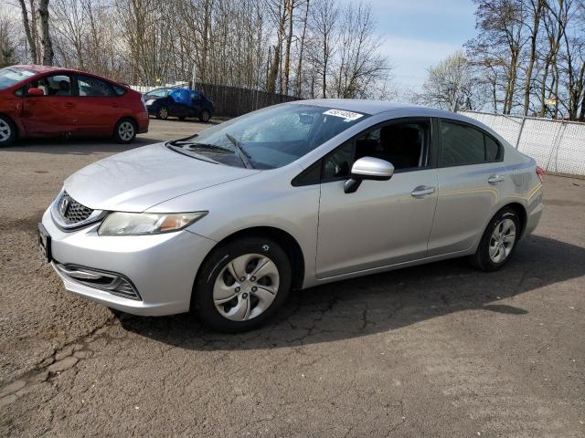 Photo 1 from auction – 2014 HONDA CIVIC LX with VIN 19XFB2F53EE019739