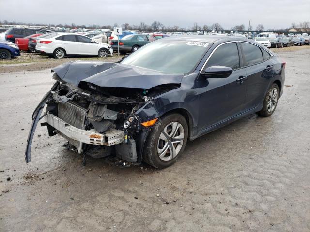 Photo 1 from auction – 2017 HONDA CIVIC LX with VIN 19XFC2F56HE056852