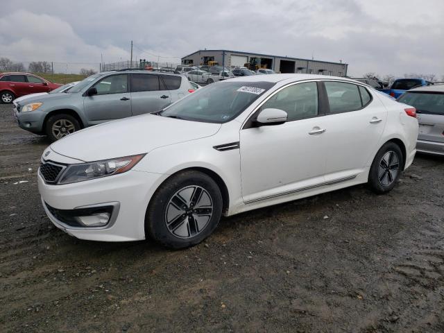 KIA OPTIMA HYB 2012 with VIN KNAGM4AD1C5011864 - Photo from auction