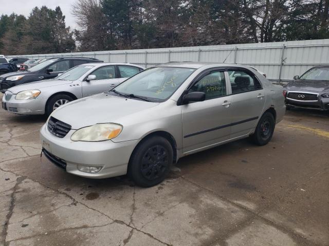 TOYOTA COROLLA CE 2003 with VIN 2T1BR32E03C031106 - Photo from auction