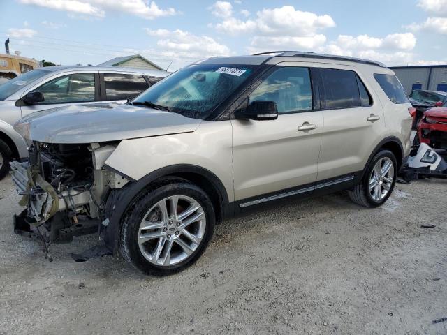 FORD EXPLORER X 2017 with VIN 1FM5K7D85HGA84856 - Photo from auction