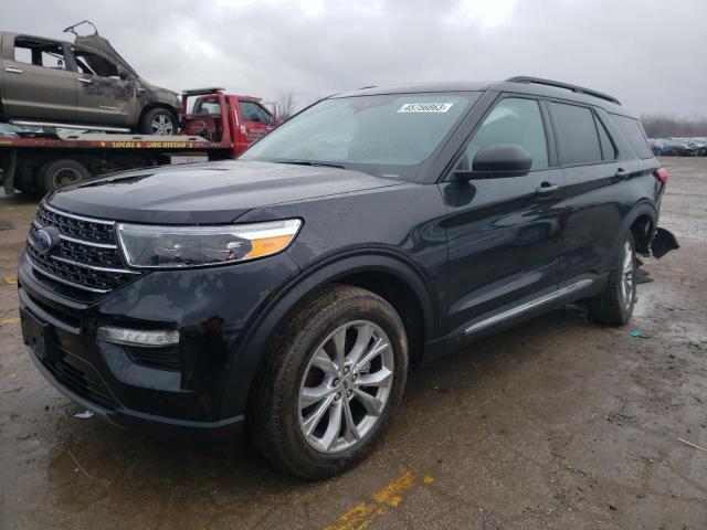 FORD EXPLORER X 2020 with VIN 1FMSK8DH7LGA59619 - Photo from auction