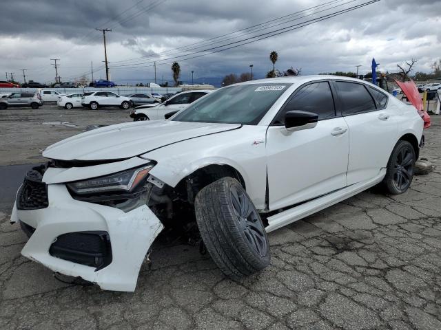 ACURA TLX TECH A 2021 with VIN 19UUB5F54MA004677 - Photo from auction