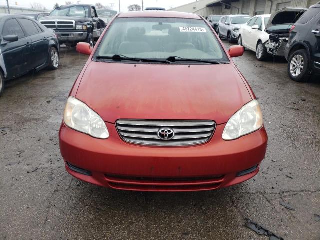 Photo 5 from auction – 2003 TOYOTA COROLLA CE with VIN JTDBR32E732015225