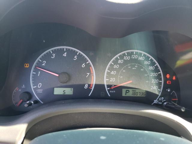 Photo 9 from auction – 2009 TOYOTA COROLLA BA with VIN 2T1BU40E89C026770