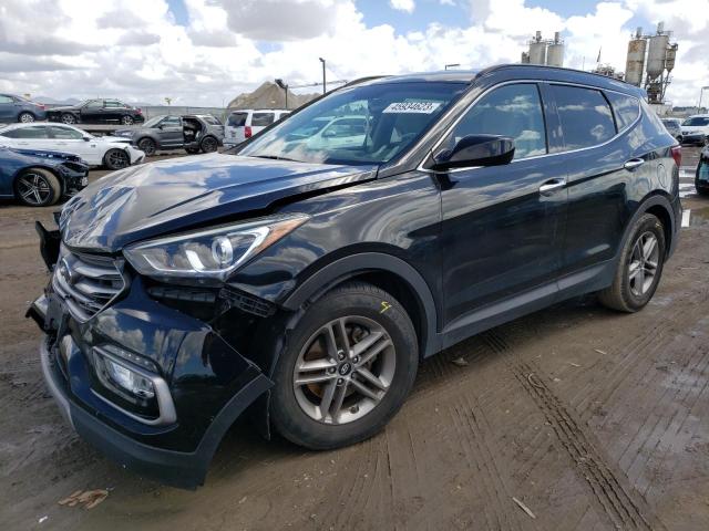 HYUNDAI SANTA FE S 2017 with VIN 5NMZU3LB3HH012665 - Photo from auction