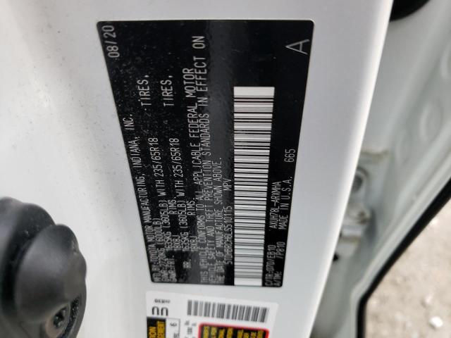 Photo 14 from auction – 2020 TOYOTA HIGHLANDER with VIN 5TDHBRCH6LS510115