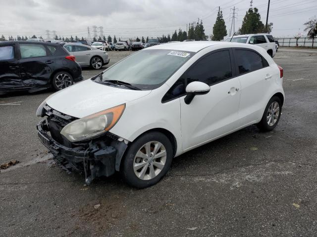 KIA RIO EX 2013 with VIN KNADN5A38D6101232 - Photo from auction