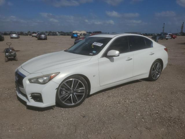 INFINITI Q50 BASE 2014 with VIN JN1BV7AP4EM680731 - Photo from auction