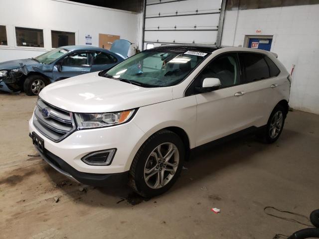 FORD EDGE TITAN 2017 with VIN 2FMPK4K84HBB99479 - Photo from auction