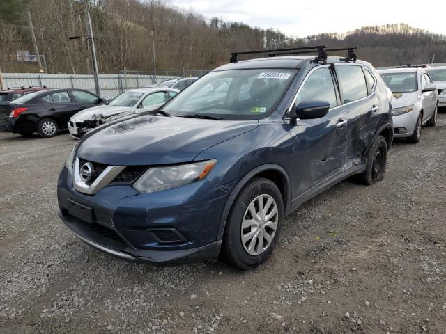 NISSAN ROGUE S 2015 with VIN KNMAT2MV9FP553663 - Photo from auction