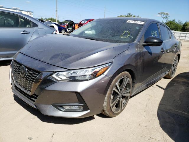 Photo 1 from auction – 2020 NISSAN SENTRA SR with VIN 3N1AB8DV3LY241485