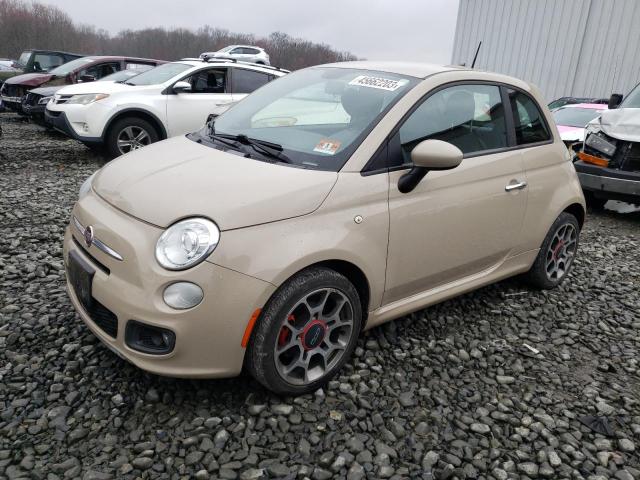 FIAT 500 SPORT 2012 with VIN 3C3CFFBR8CT366536 - Photo from auction