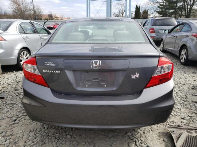 Photo 6 from auction – 2012 HONDA CIVIC LX with VIN 19XFB2F56CE103406
