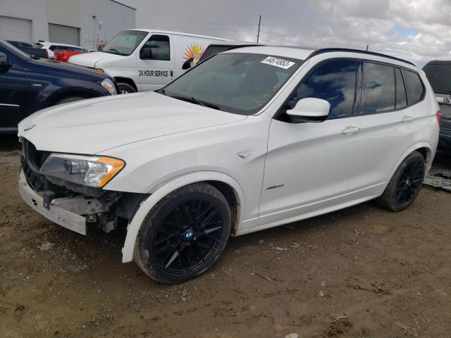 BMW X3 XDRIVE3 2014 with VIN 5UXWX7C54EL984845 - Photo from auction