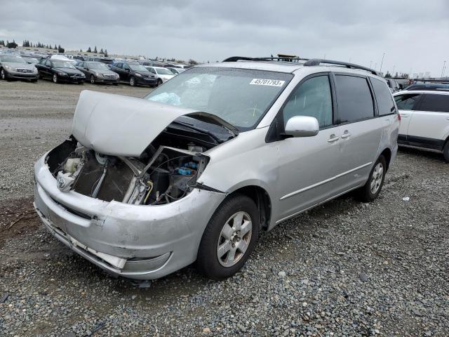 TOYOTA SIENNA XLE 2004 with VIN 5TDZA22C44S126436 - Photo from auction