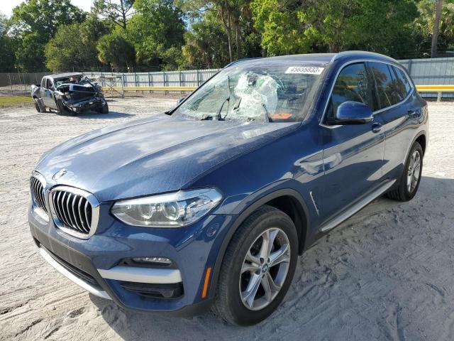 BMW X3 SDRIVE3 2021 with VIN 5UXTY3C0XM9H22601 - Photo from auction