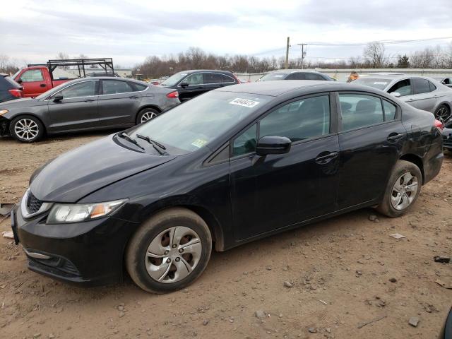HONDA CIVIC LX 2014 with VIN 2HGFB2F53EH558447 - Photo from auction