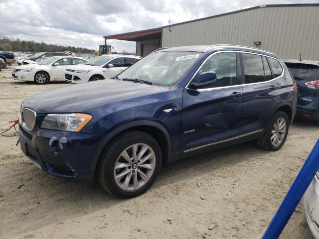 Photo 1 from auction – 2011 BMW X3 XDRIVE2 with VIN 5UXWX5C50BLW13987