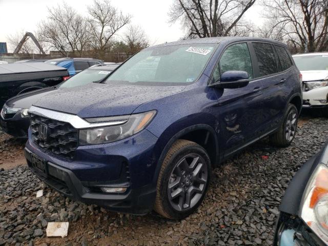 HONDA PASSPORT E 2022 with VIN 5FNYF8H54NB008885 - Photo from auction