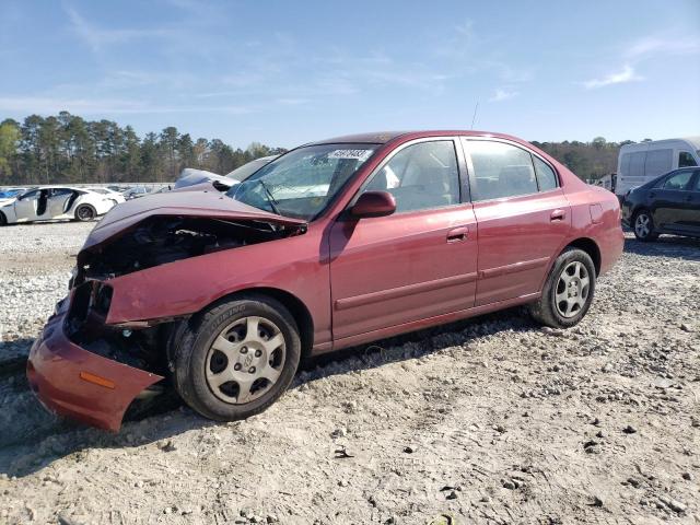 HYUNDAI ELANTRA GL 2003 with VIN KMHDN45D53U614993 - Photo from auction