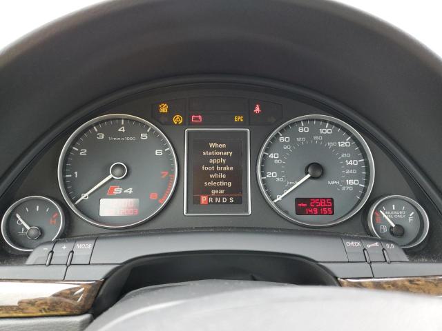 Photo 9 from auction – 2005 AUDI S4 with VIN WAUPL68E65A051980