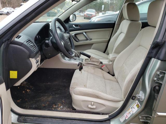 Photo 7 from auction – 2009 SUBARU LEGACY 2.5 with VIN 4S3BL616097219177