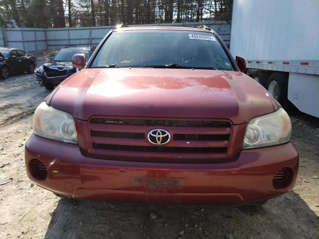 Photo 5 from auction – 2007 TOYOTA HIGHLANDER with VIN JTEEP21A370206777