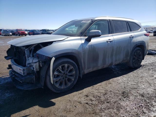 TOYOTA HIGHLANDER 2020 with VIN 5TDDZRBH1LS003702 - Photo from auction