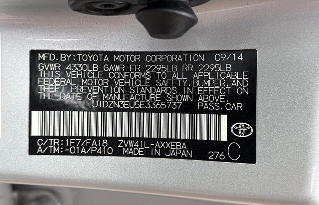 Photo 10 from auction – 2014 TOYOTA PRIUS V with VIN JTDZN3EU5E3365737