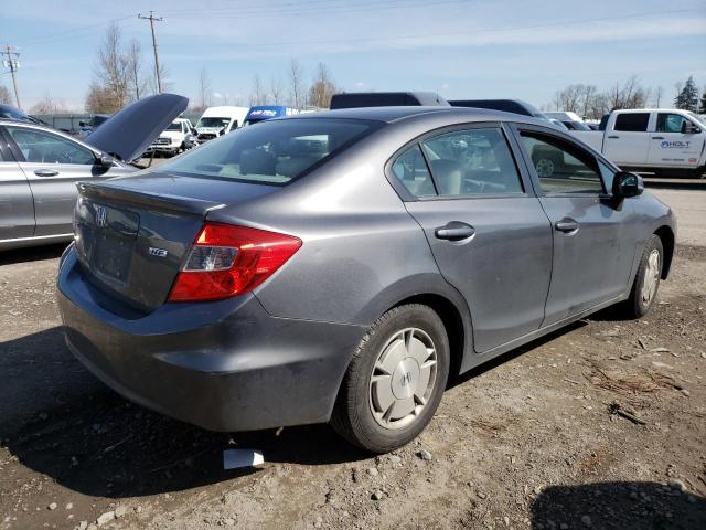 Photo 3 from auction – 2012 HONDA CIVIC HF with VIN 2HGFB2F6XCH332119