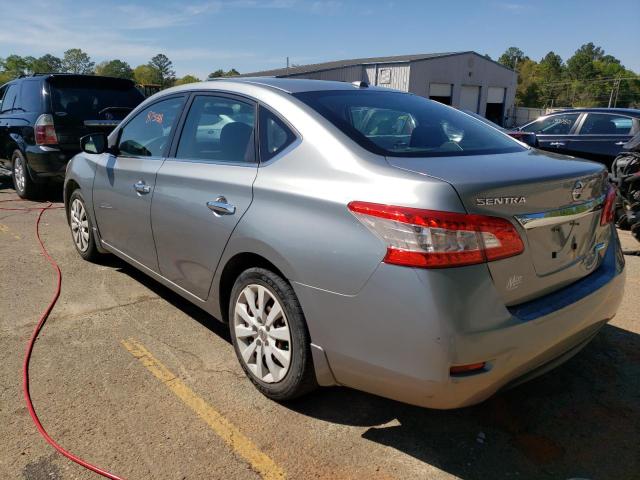 Photo 2 from auction – 2013 NISSAN SENTRA S with VIN 3N1AB7AP0DL691836
