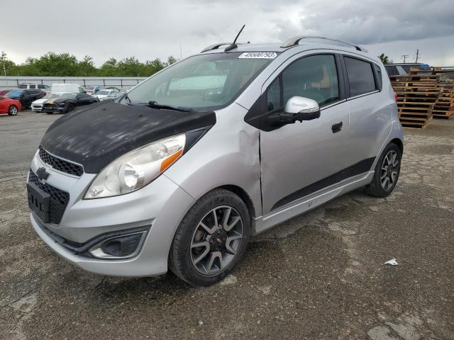 CHEVROLET SPARK 2LT 2014 with VIN KL8CF6S94EC434236 - Photo from auction