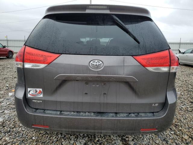 Photo 6 from auction – 2012 TOYOTA SIENNA LE with VIN 5TDKK3DC9CS205973