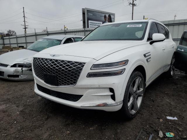GENESIS GV80 BASE 2022 with VIN KMUHBDSBXNU100171 - Photo from auction