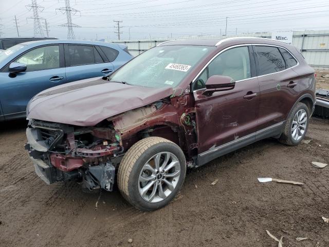 LINCOLN MKC SELECT 2017 with VIN 5LMCJ2C92HUL34527 - Photo from auction