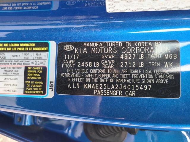 Photo 10 from auction – 2018 KIA STINGER PR with VIN KNAE25LA2J6015497