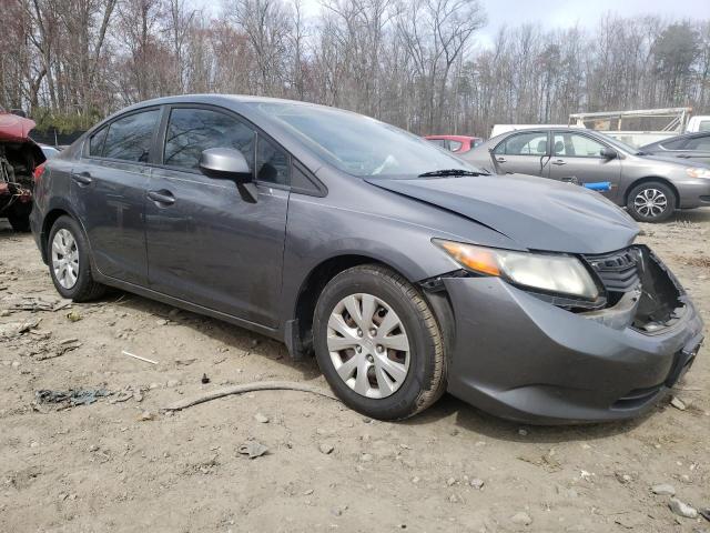 Photo 4 from auction – 2012 HONDA CIVIC LX with VIN 19XFB2F5XCE358575