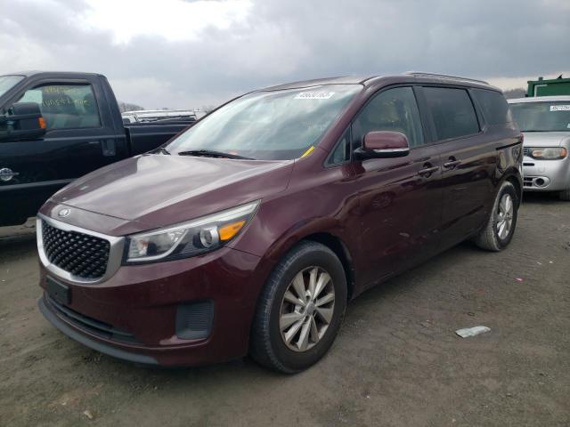 KIA SEDONA LX 2016 with VIN KNDMB5C13G6082777 - Photo from auction