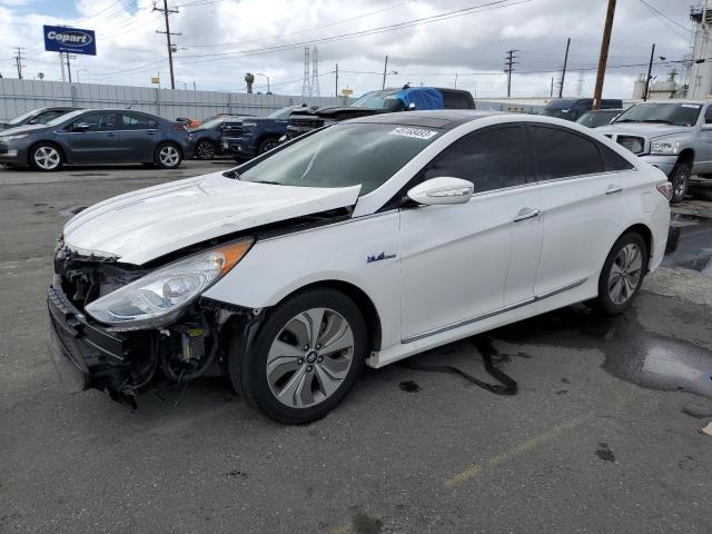 HYUNDAI SONATA HYB 2014 with VIN KMHEC4A46EA106357 - Photo from auction
