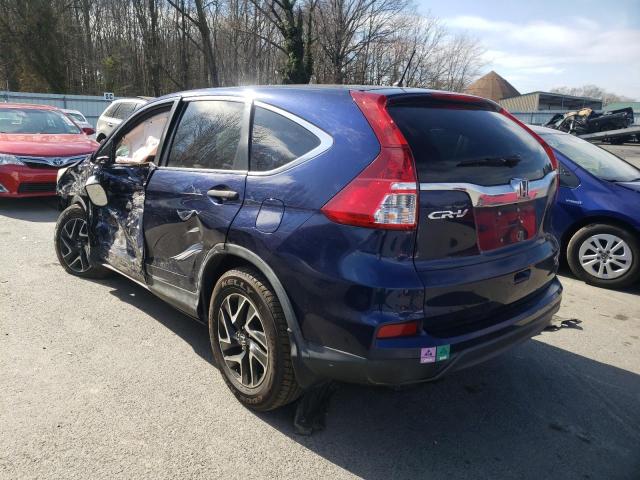 Photo 2 from auction – 2016 HONDA CR-V SE with VIN 2HKRM3H49GH542098