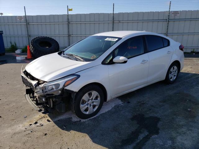 KIA FORTE LX 2018 with VIN 3KPFL4A7XJE209808 - Photo from auction