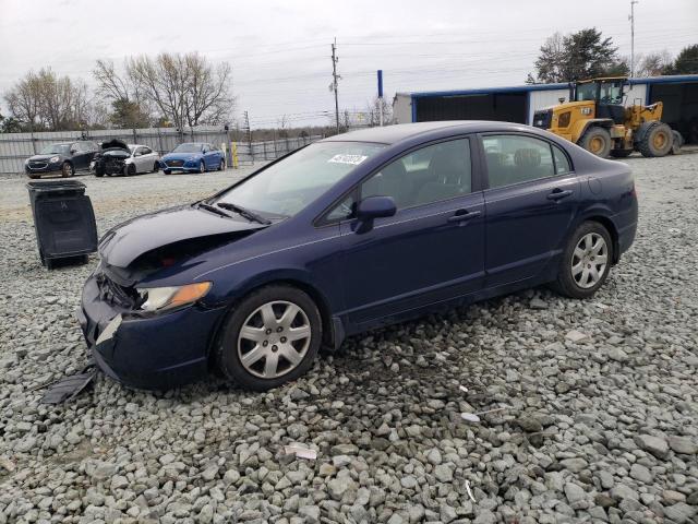 Photo 1 from auction – 2008 HONDA CIVIC LX with VIN 1HGFA16578L014652