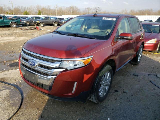 FORD EDGE SEL 2014 with VIN 2FMDK3JCXEBB74309 - Photo from auction