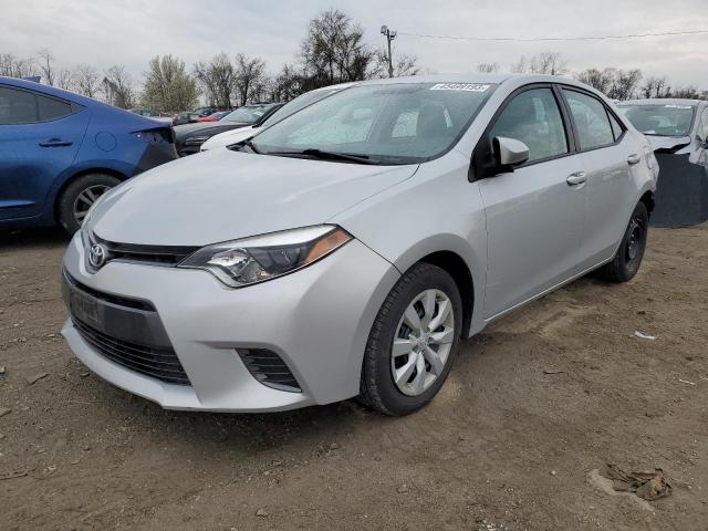 TOYOTA COROLLA L 2015 with VIN 2T1BURHE3FC386915 - Photo from auction