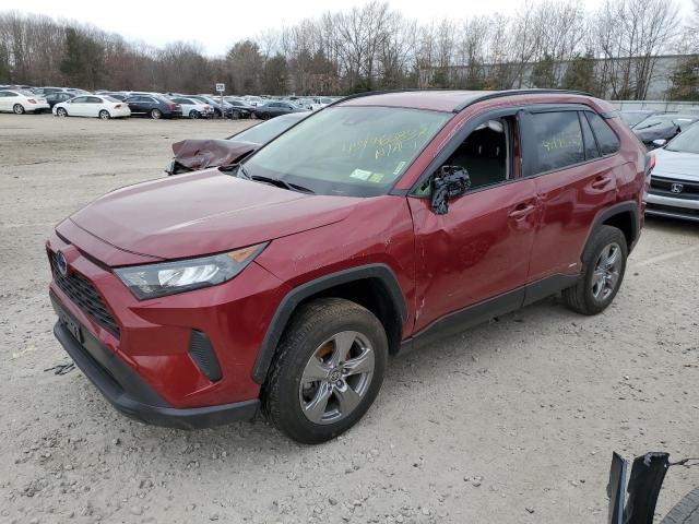 TOYOTA RAV4 LE 2022 with VIN JTMLWRFV2ND158830 - Photo from auction