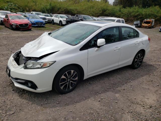 HONDA CIVIC EXL 2013 with VIN 19XFB2F99DE035266 - Photo from auction