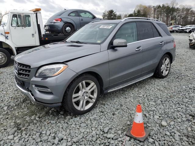 Photo 1 from auction – 2013 MERCEDES-BENZ ML 350 BLU with VIN 4JGDA2EB8DA157615
