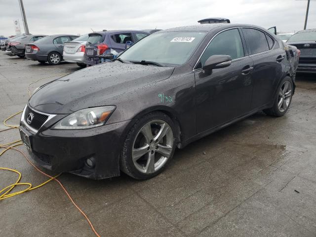 LEXUS IS 250 2012 with VIN JTHBF5C22C5158301 - Photo from auction