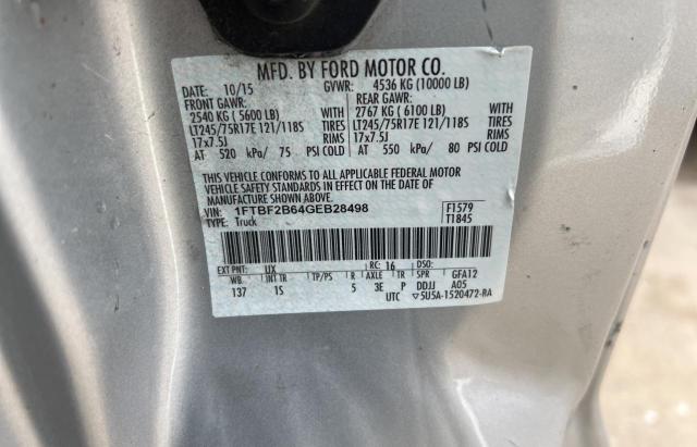 Photo 10 from auction – 2016 FORD F250 SUPER with VIN 1FTBF2B64GEB28498